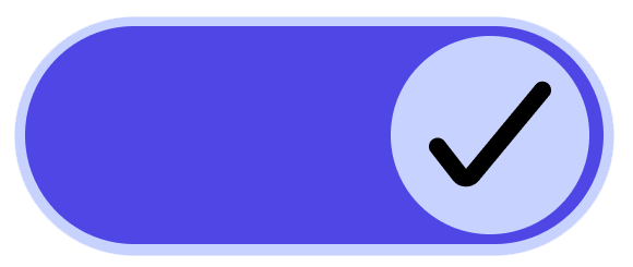 Toggle switch widget preview